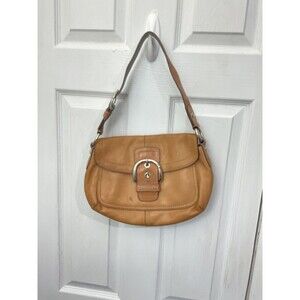 Vintage Coach Leather Shoulder Bag